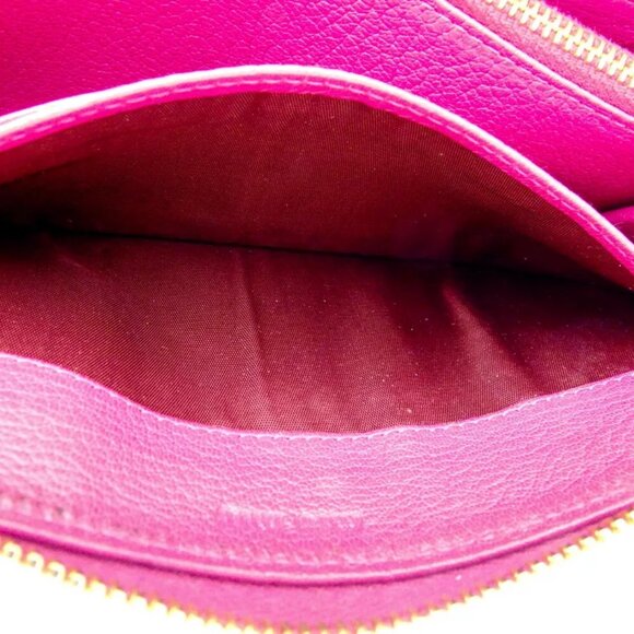 miu miu wallet pink leather Authentic used - Picture 5 of 9